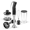Picture of ETA | Lento ETA401790000 | Hand Blender | 1200 W | Number of speeds 2 | Chopper | Black/Stainless Steel