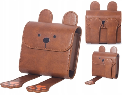 Picture of Etui Futera Na Zdjcia Instax Square Mini Do Fuji Sq1 Sq6 99 41 40 12 11 / Brzowy Mi