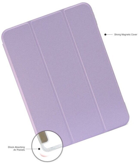 Picture of Etui na tablet Pipetto Origami No7 Tri-Folio Case, metallic purple - iPad (A16) / iPad (2022)
