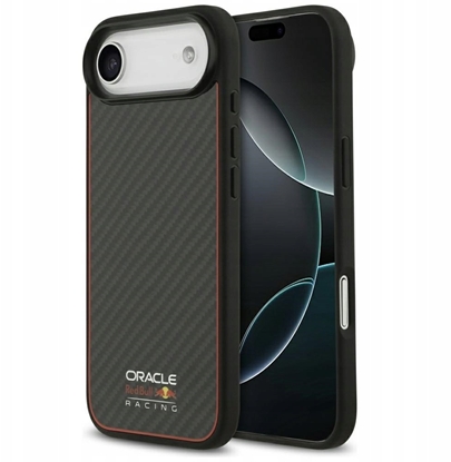 Изображение Etui Red Bull Kevlar Logo Matt MagSafe do iPhone Air czarny