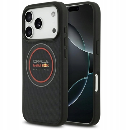 Изображение Etui Red Bull Meshed Logo And Red Ring   MagSafe do iPhone 17 Pro granatowy