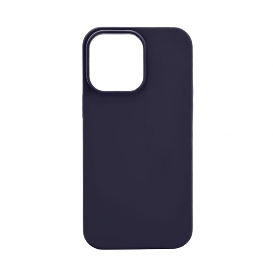 Picture of Evelatus Apple iPhone 13 Pro Premium Magsafe Soft Touch Silicone Case Midnight Blue