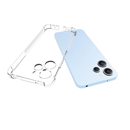 Изображение Evelatus Xiaomi Redmi 12 Military Shockproof Silicone Case Transparent Transparent