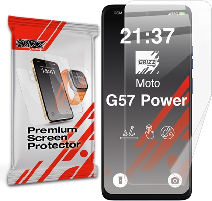Изображение Folia ceramiczna GrizzGlass CeramicFilm do Motorola Moto G57 Power