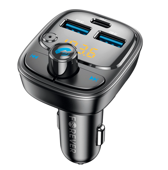 Изображение Forever TR-370 FM transmitter 2X USB-A / USB-C