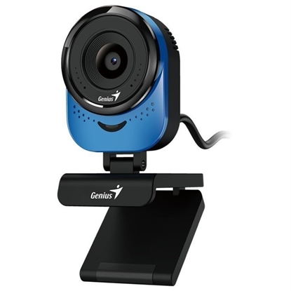 Picture of Genius Webcam FaceCam 1000X kamera web, niebieska HD 720P