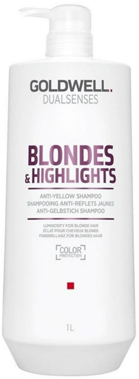 Изображение Goldwell DUALSENSES Blondes & Highlights Anty Yellow Szampon neutralizujcy do wosów blond 1000 ml