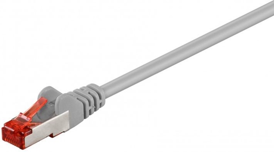 Picture of Goobay | CAT 6 patch cable S/FTP (PiMF) | 93570 | Grey RJ45 Male | RJ45 Male