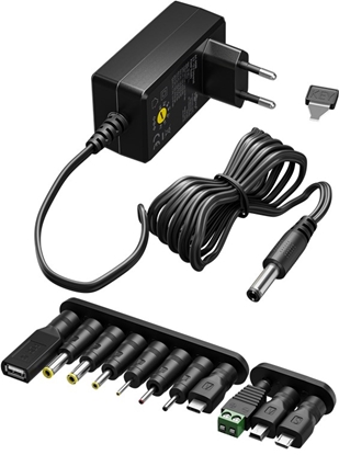 Изображение Goobay Universal Power Supply 5-15V, Max. 36W, 2.4A | 74436