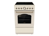 Picture of Gorenje | Cooker | GECS5B70CLI | Hob type Vitroceramic | Oven type Electric | Beige | Width 50 cm | Depth 59.4 cm | 70 L