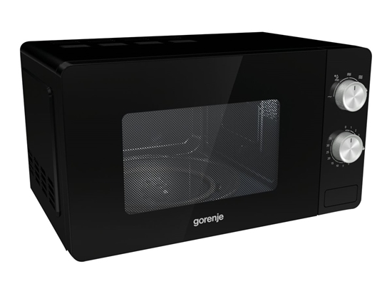 Picture of Gorenje | Microwave oven | MO20E1B | Free standing | 20 L | 800 W | Black