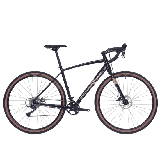 Изображение Gravel velosipēds Rock Machine Gravelride 200 Matte Black/Sand (Rata izmērs: 28 Rāmja izmērs: XL)