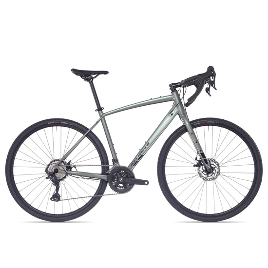 Изображение Gravel velosipēds Rock Machine Lukk 40 Gloss Granite Green (Rata izmērs: 28 Rāmja izmērs: L)