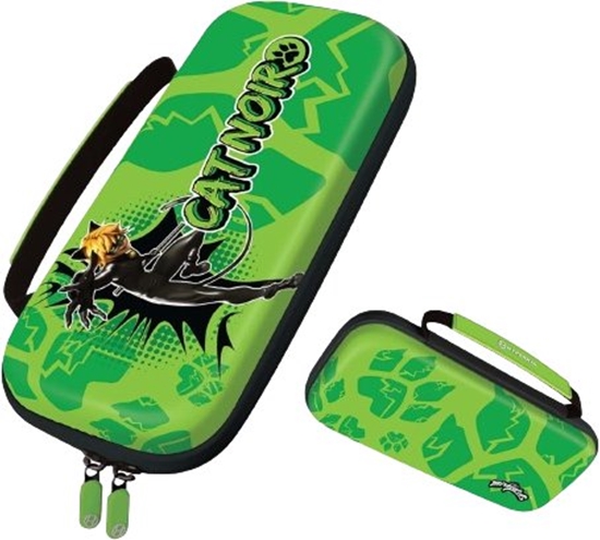 Picture of Hyperkin Miraculous EVA Hard Shell Carrying Case for Nintendo Switch/OLED/Lite (Cat Noir)