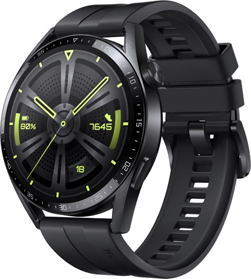 Изображение Huawei Watch GT 3 46mm With Black Sport Strap Black