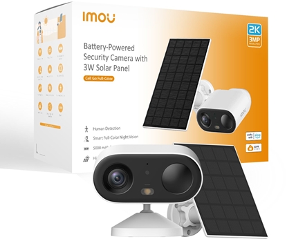 Picture of IMOU IPCam Cell Full Color Kamera +Solarpanel