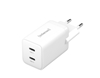 Изображение Intenso Power Adapter W40CC GaN white 2x USB-C 40W