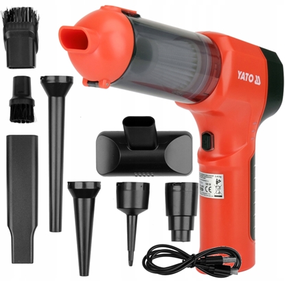 Picture of YATO ODKURZACZ SAMOCHODOWY / DMUCHAWA 2w1 11,1V 15000Pa