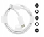 Изображение Kabel USB Apple Kabel USB-C / Lightning iPhone 4GN33Z/A 96W 4,7A 1m