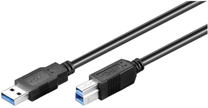 Picture of Kabel USB Goobay USB-A - 1 m Czarny (95719)