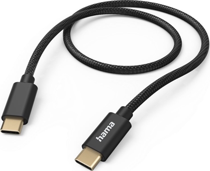 Picture of Kabel USB Hama USB-C - USB-C 1.5 m Czarny (002015470000)