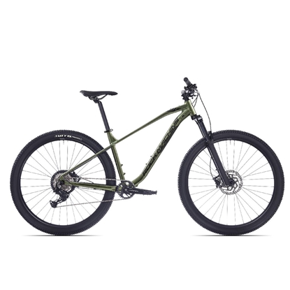 Attēls no Kalnu velosipēds Rock Machine Blizz 10-29 Gloss Metallic Khaki/Pearl Black (Rata izmērs: 29 Rāmja izmērs: L)