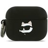 Picture of Karl Lagerfeld 3D Logo NFT Choupette Head Silicone Case for Apple AirPods Pro 3