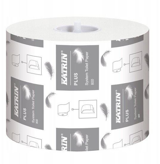 Picture of Katrin Plus - Papier toaletowy w duej roli, biay, 2-warstwowy - 36 rolek