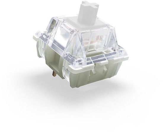 Picture of Klawiatura Cherry Xtrfy MX Clear Switches, mechaniczny, 3-Pin, dotykowy, MX-stem, 65g - 35 sztuk