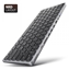 Изображение Klawiatura HMC-KB-NRD USB-C 5Gbps z wieloportowy hub 9in1, SD/microSD, 3x USB-A, HDMI 4K/60Hz, PD 100W, Audio, Nordic layout, 60cm USB-C kabel