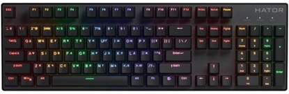 Picture of Klawiatura SilentiumPC Hator HTK204UA Icefall Mecha Rainbow 104 Bezprzewodowa Gry klaviatura ENG/UA/RU