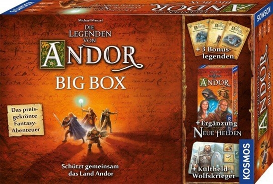 Picture of Kosmos Andor The Legends of Andor - Big Box Gra karciana Podró / przygoda