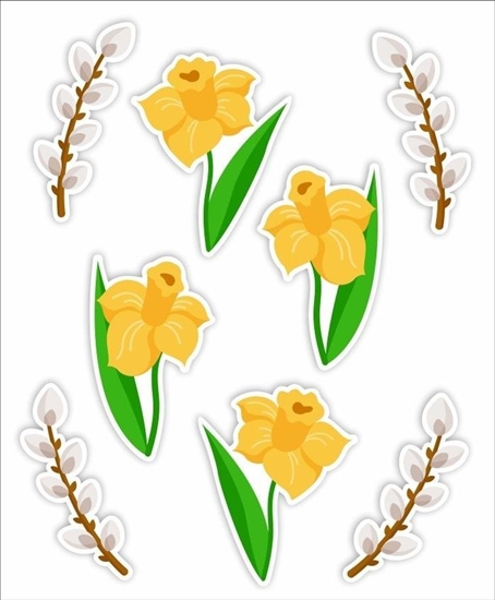 Picture of LearnHow Dekoracje okienne dwustronne - onkile i bazie 8el