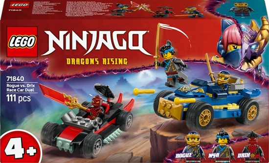 Picture of LEGO Ninjago Pojedynek wycigowy Rogue kontra Drix (71840)