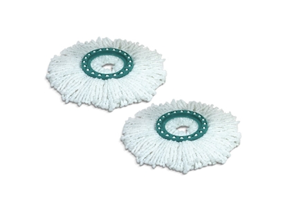 Picture of Leifheit Clean Twist Disc Mop Replacement Mop Heads 2pcs
