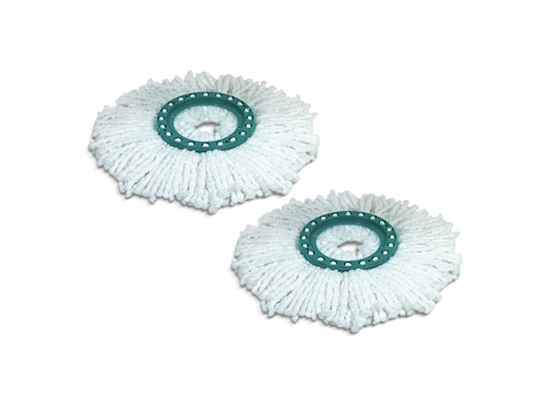 Picture of Leifheit Clean Twist Disc Mop Replacement Mop Heads 2pcs