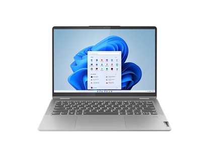 Attēls no Lenovo IdeaPad Flex 5 14ABR8 | Arctic Grey | 14 " | IPS | Touchscreen | WUXGA | 1920 x 1200 pixels | Glossy | AMD Ryzen 5 | 5625U | 16 GB | Soldered LPDDR4x | Solid-state drive capacity 512 GB | AMD Radeon Graphics | Windows 11 Home | 802.11ax | Bluetooth