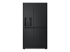 Picture of LG Refrigerator | GSLC41EPPE | Energy efficiency class E | Free standing | Side by side | Height 179 cm | Fridge net capacity 420 L | Freezer net capacity 221 L | Display | 36 dB | Black