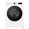 Picture of LG Washing machine | F4X1009NWB | Energy efficiency class A | Front loading | Washing capacity 9 kg | 1400 RPM | Depth 55 cm | Width 60 cm | Display | LED | Steam function | Direct drive | Wi-Fi | White
