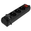 Picture of Listwa zasilajca AWTools 4 gniazda 3 m czarna (AW24691)