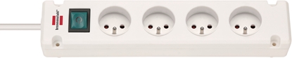 Attēls no Listwa zasilajca Brennenstuhl Bremounta 4 gniazda 1.5 m biaa (1150651124)