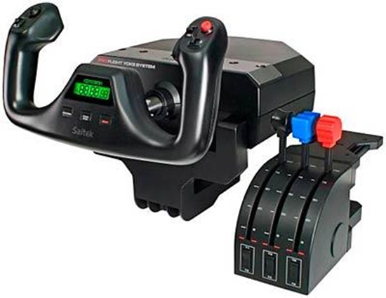 Picture of Logitech Pro Flight Yoke System Flight Sim