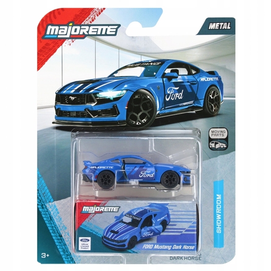 Picture of MAJORETTE POJAZDY MET FORD MUSTANG DARK B/C24