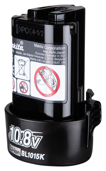 Изображение Akumulators Makita BL1015K; 10,8 V; 1,5 Ah