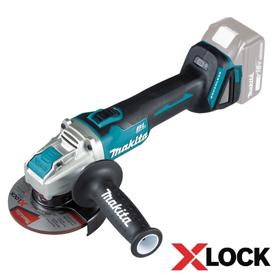 Picture of Makita DGA521ZX1 X-Lock Cordless Angle Grinder