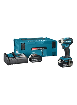 Picture of Makita MAKITA.ZAKRTARKA UDAR.18V DTD172RTJ 2x5Ah