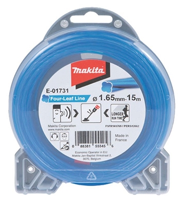 Attēls no Makita E-01731 for DUR181 String Four Leaf 1,65mm 15m
