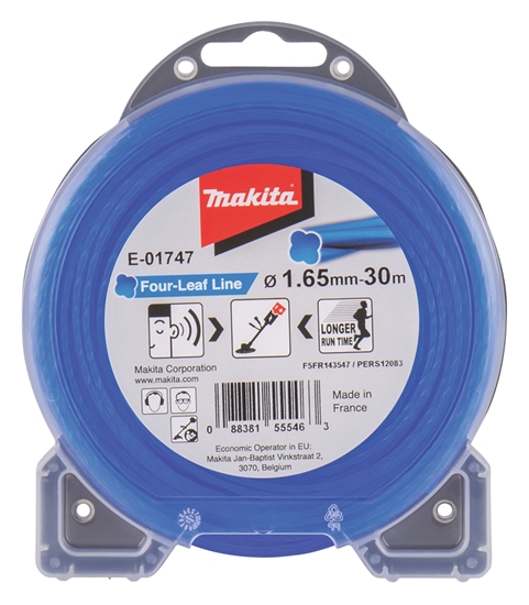 Picture of Makita E-01747    Mowing String Four Leaf 1,65mmx30m