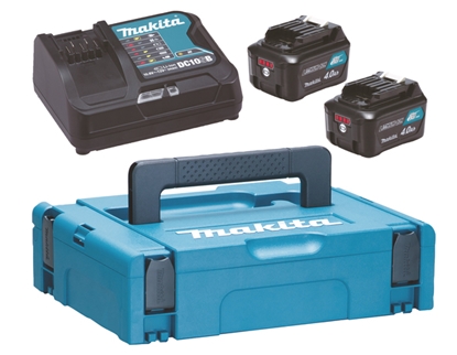 Изображение Makita Energy Kit 197641-2 2x BL1041B + DC10SB