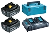 Изображение Makita Energy Kit 198077-8 2x BL1860B + DC18RD